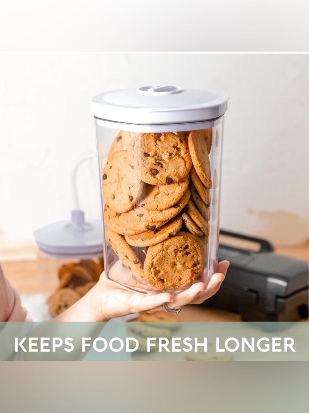 Avid Armor 3-Piece Food
Vacuum Canister Set - Picture 3 of 8